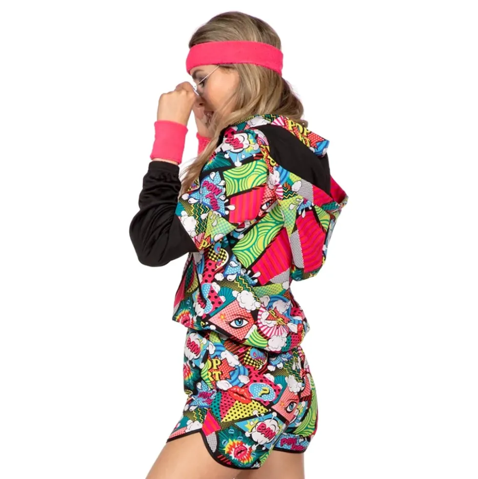 Tracksuit Pop Art Maskeraddräkt