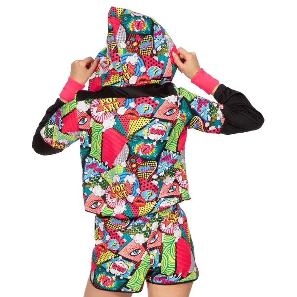 Tracksuit Pop Art Maskeraddräkt