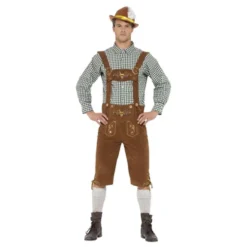 Traditionell Hanz Deluxe Bavarian Maskeraddräkt