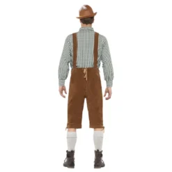 Traditionell Hanz Deluxe Bavarian Maskeraddräkt