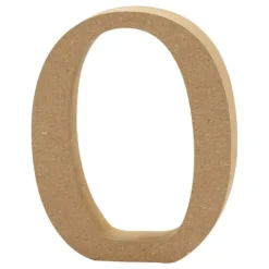 Träbokstav Liten