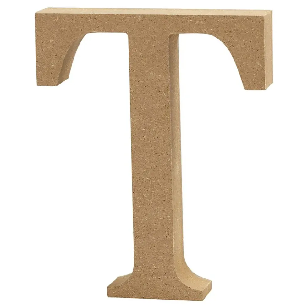 Träbokstav Liten