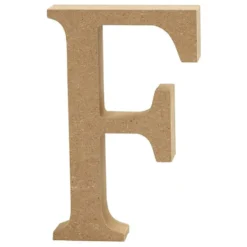 Träbokstav Liten