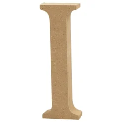 Träbokstav Liten
