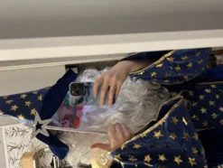 Trollkarl Blå Maskeraddräkt