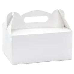 Tårtboxar Vit