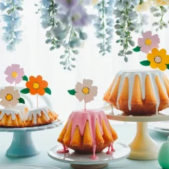 Tårtdekoration Blommor