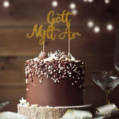 Tårtdekoration Gott Nytt År