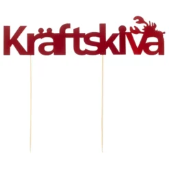 Tårtdekoration Kräftskiva