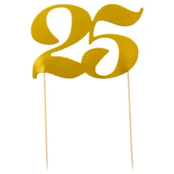 Tårtdekoration Siffra 25