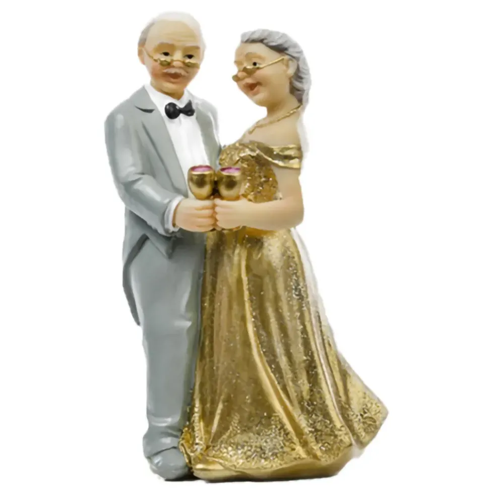 Tårtfigur 50 år Bröllopsdag
