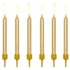 Tårtljus Guld