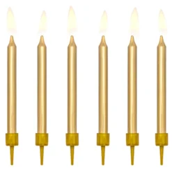 Tårtljus Guld