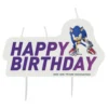 Tårtljus Happy Birthday Sonic