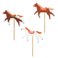 Tårtljus Hästar