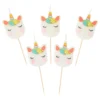 Tårtljus Love Unicorns Enhörningshuvud