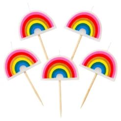 Tårtljus Rainbow Brights