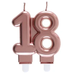 Tårtljus 18 Roséguld