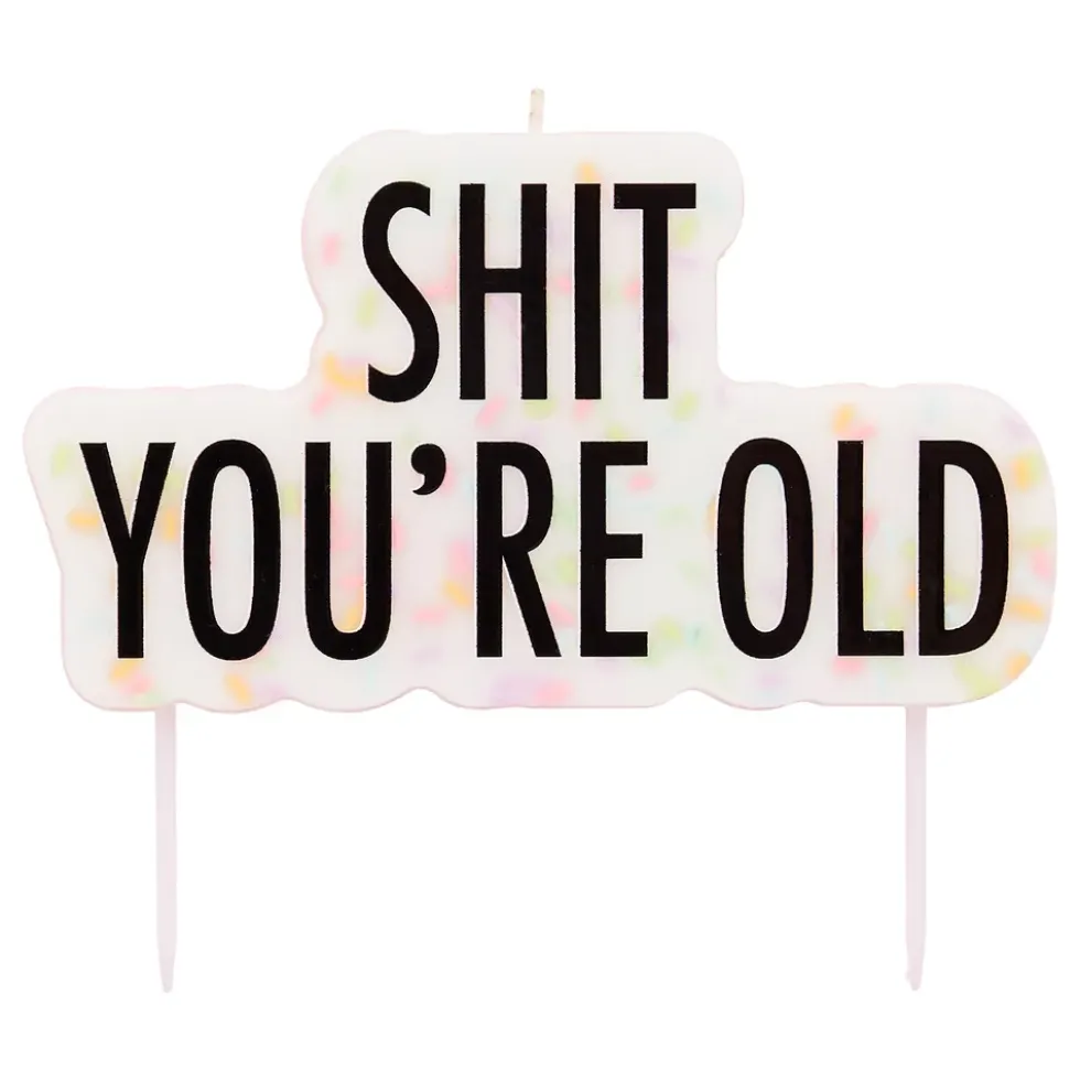 Tårtljus Shit You're Old