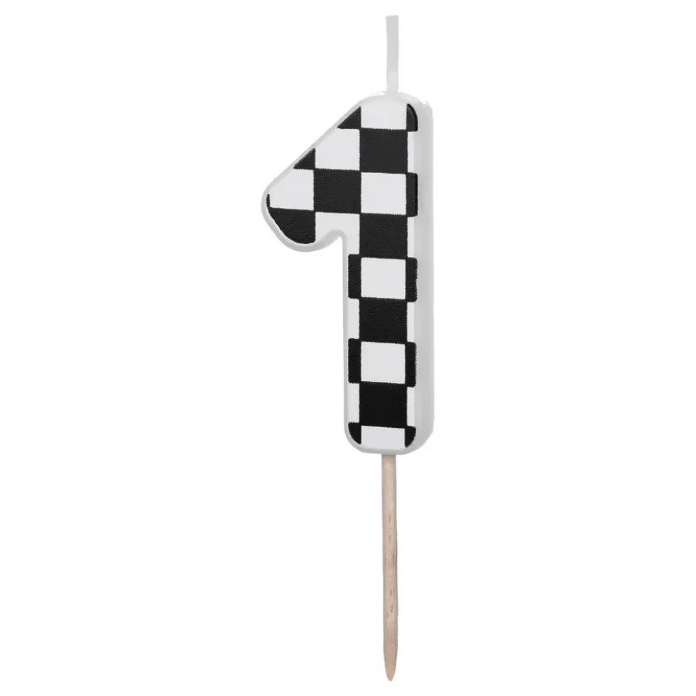 Tårtljus Siffra Racing