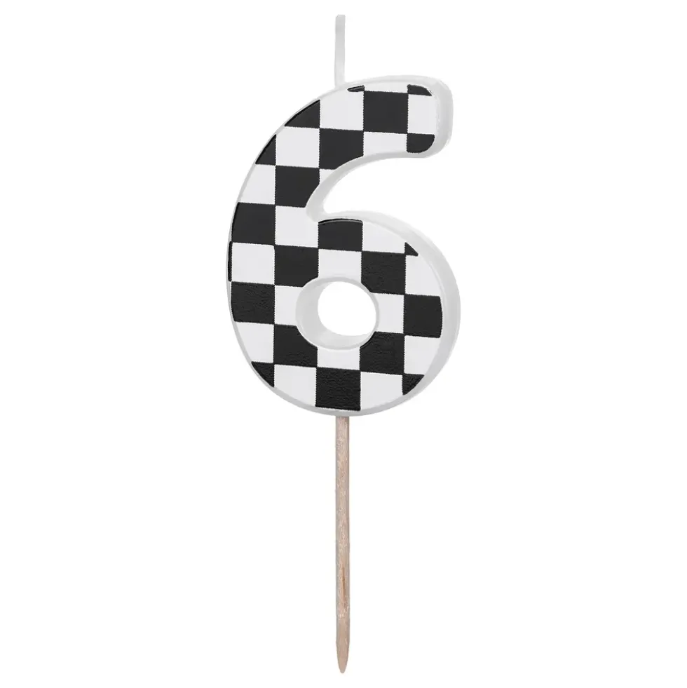 Tårtljus Siffra Racing