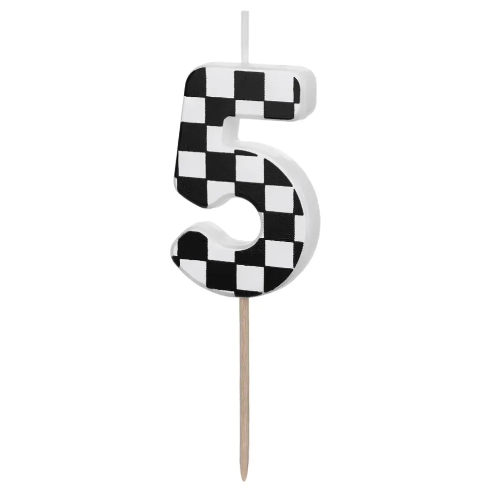 Tårtljus Siffra Racing