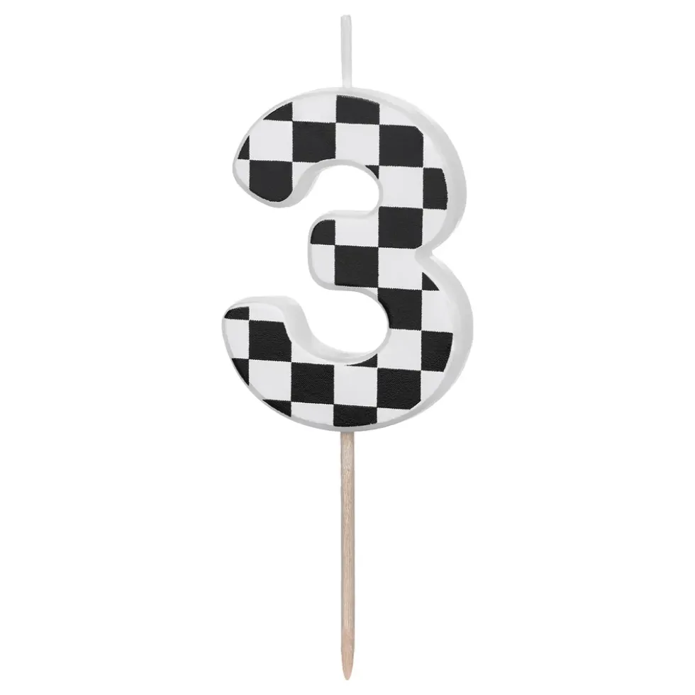 Tårtljus Siffra Racing