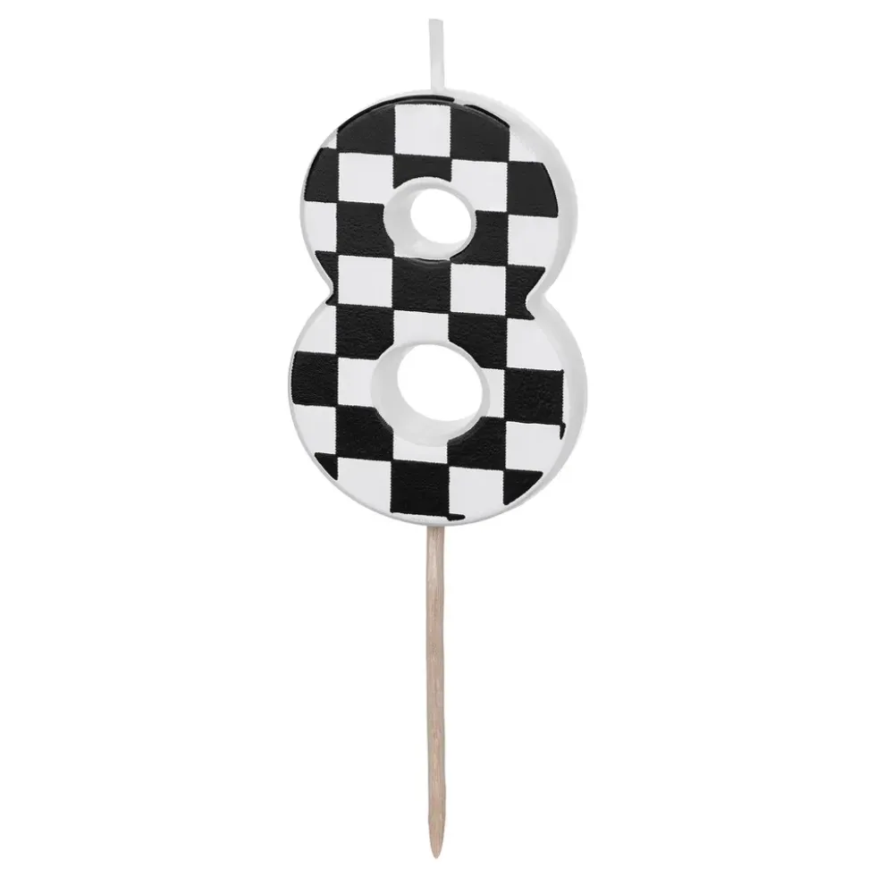 Tårtljus Siffra Racing