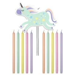 Tårtljus Unicorns & Rainbows