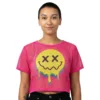 T-shirt i Mesh Acid Dam