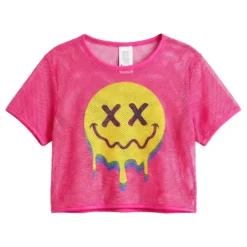 T-shirt i Mesh Acid Dam