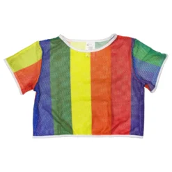 T-shirt i Mesh Flerfärgad Dam