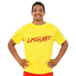 T-shirt Lifeguard Gul