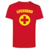 T-shirt Lifeguard Röd