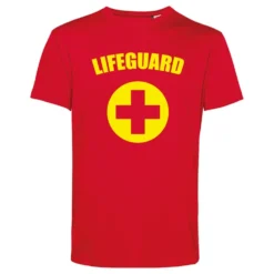 T-shirt Lifeguard Röd
