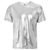 T-shirt Silver Metallic