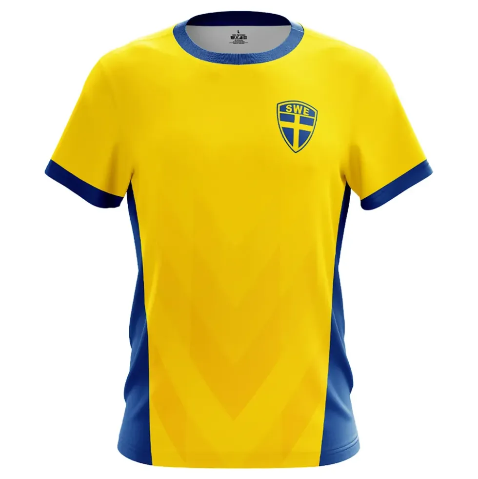 T-shirt Sverige Supportertröja Premium