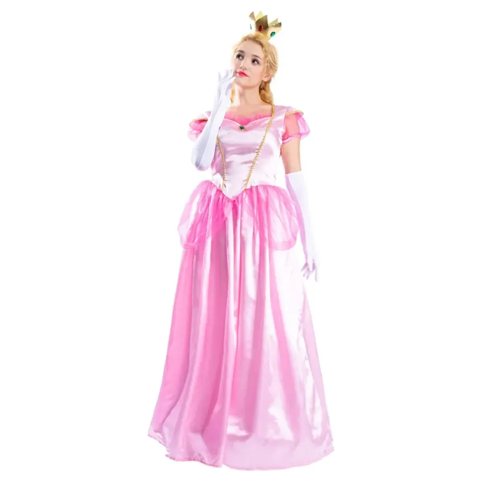 TV-Spels Prinsessa Rosa Maskeraddräkt