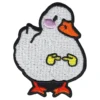 Tygmärke Anka Söt Kawaii