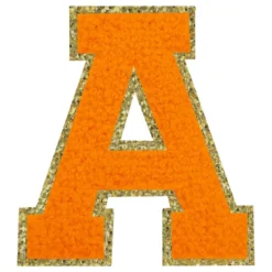 Tygmärke Bokstav Orange