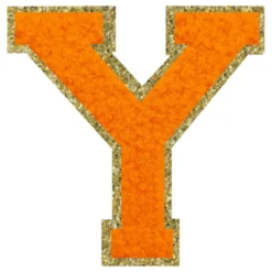 Tygmärke Bokstav Orange