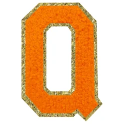 Tygmärke Bokstav Orange