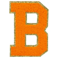 Tygmärke Bokstav Orange
