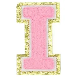 Tygmärke Bokstäver Rosa