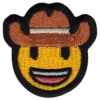 Tygmärke Emoji Cowboy