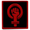 Tygmärke Feministisk Symbol
