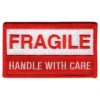 Tygmärke Fragile Handle With Care