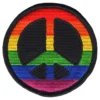 Tygmärke Fredssymbol CND/Peace