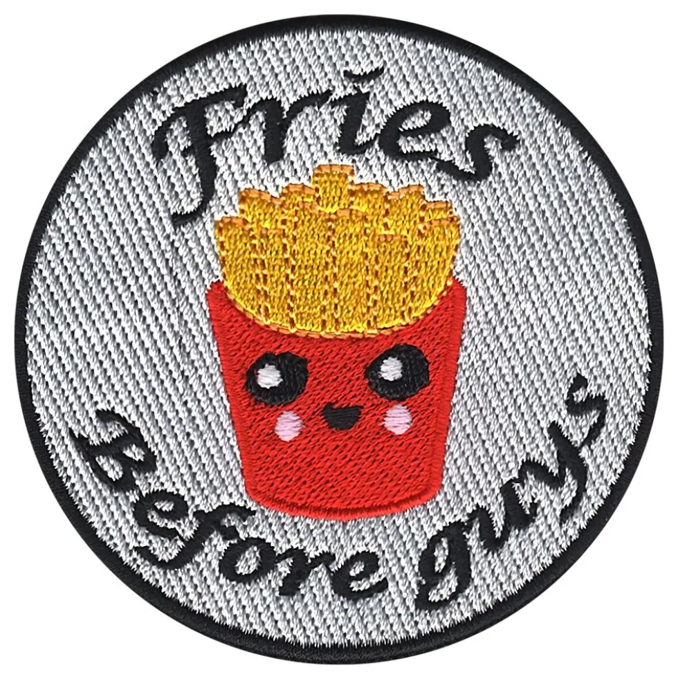 Tygmärke Fries Before Guys