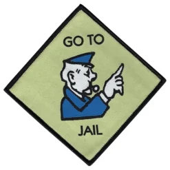 Tygmärke Go To Jail